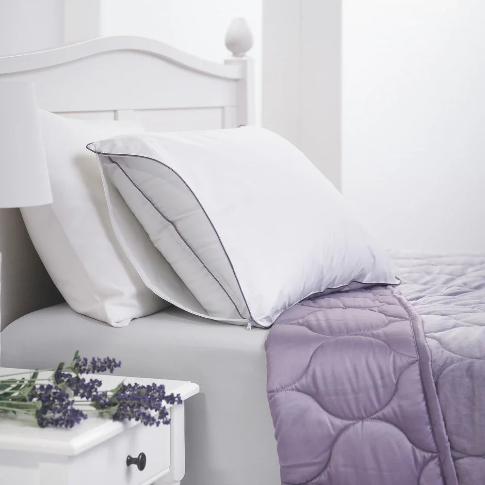 Allie by Porch &amp; Den Lavender Scented Cotton Pillow Protector