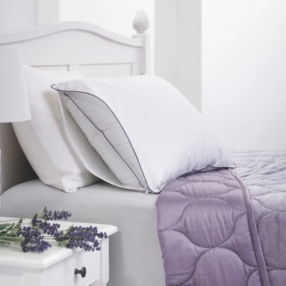 Allie by Porch &amp; Den Lavender Scented Cotton Pillow Protector
