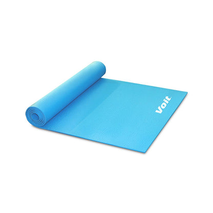Voit Blue Yoga Mat - 173x61cm, 4mm Thickness for Comfort &amp; Grip