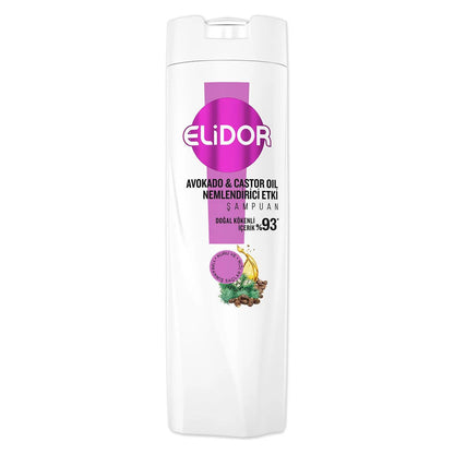 Elidor Avocado &amp; Castor Oil Moisturizing Shampoo 400ml