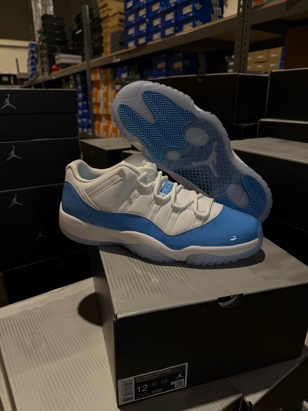 New Jordan 11 Retro Low University Blue 2026 Fv5104-100