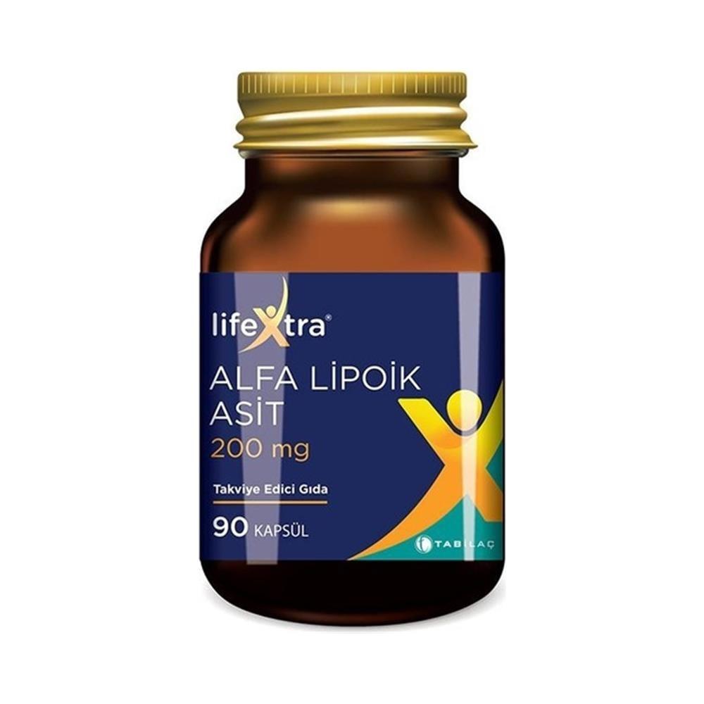 LifeXtra Alpha Lipoic Acid 200mg Supplement - 90 Capsules, Antioxidant Support for Health &amp; Wellness
