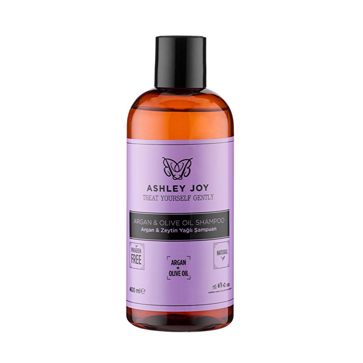 Ashley Joy Argan &amp; Olive Oil Shampoo: Shiny, Strong Hair &amp; Split End Defense | Paraben &amp; Paraffin Free