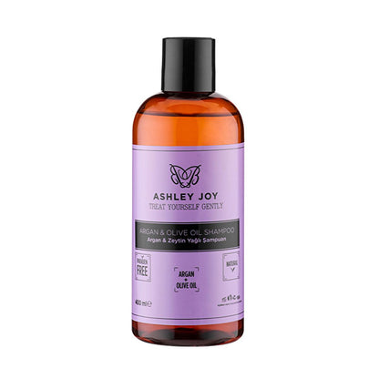 Ashley Joy Argan &amp; Olive Oil Shampoo: Shiny, Strong Hair &amp; Split End Defense | Paraben &amp; Paraffin Free