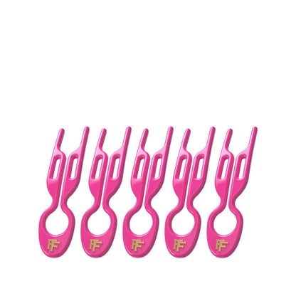Fiona Franchimon No. 1 Hairpins Strawberry Pink 5-Pack