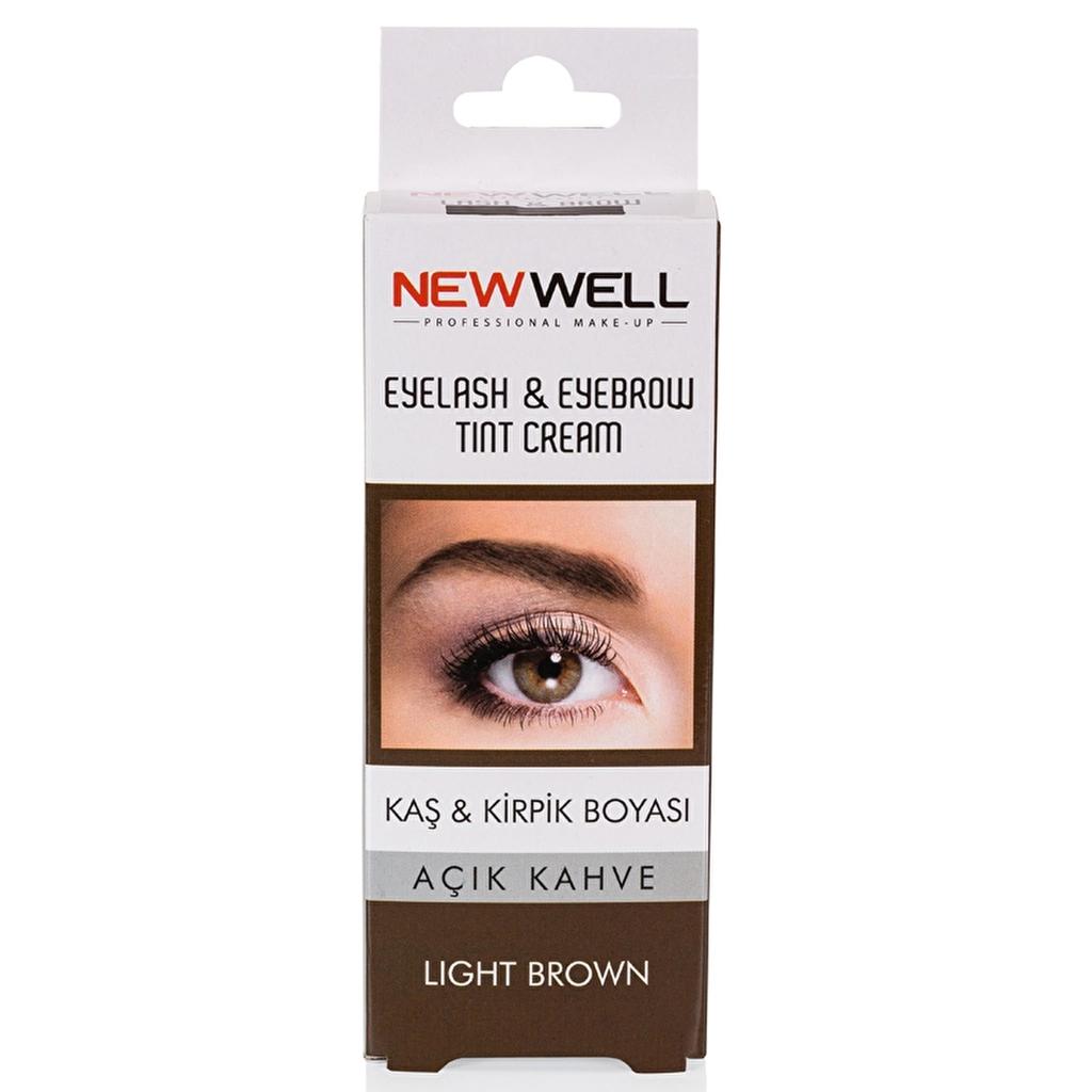 New Well Eyebrow &amp; Eyelash Dye for Natural Definition Light Brown