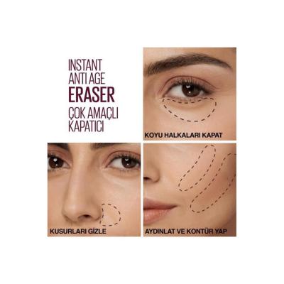 Maybelline Instant Anti Age Eraser Concealer - Vegan, Hydrating &amp; Multi-purpose Makeup