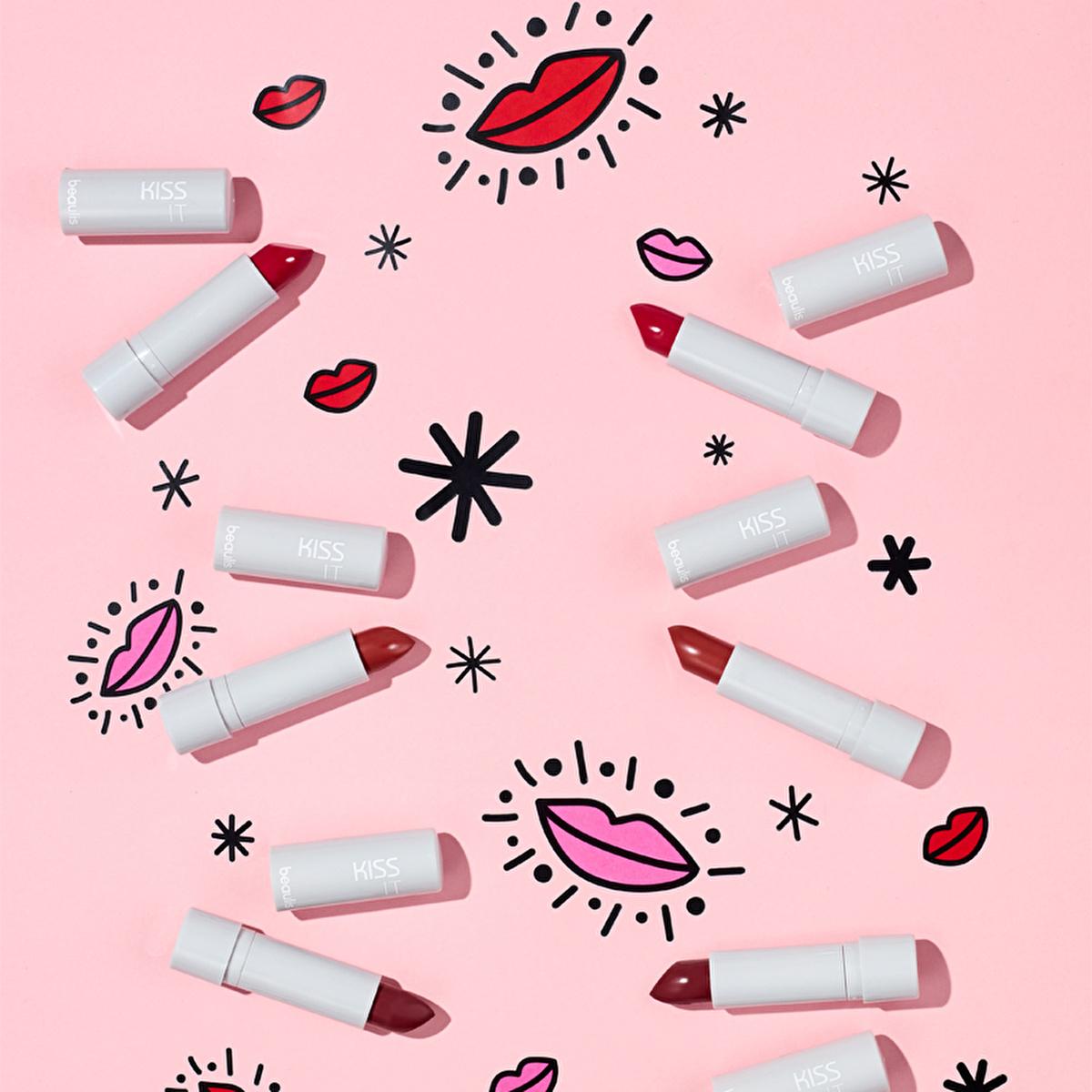 Beaulis Kiss It Matte Lipstick 191 Coffee O&