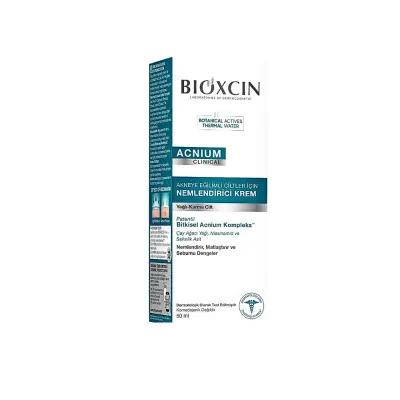 Bioxcin Acne Moisturizer - Sebum Balancing Cream for Acne-Prone Skin, Hypoallergenic &amp; Dermatologically Tested