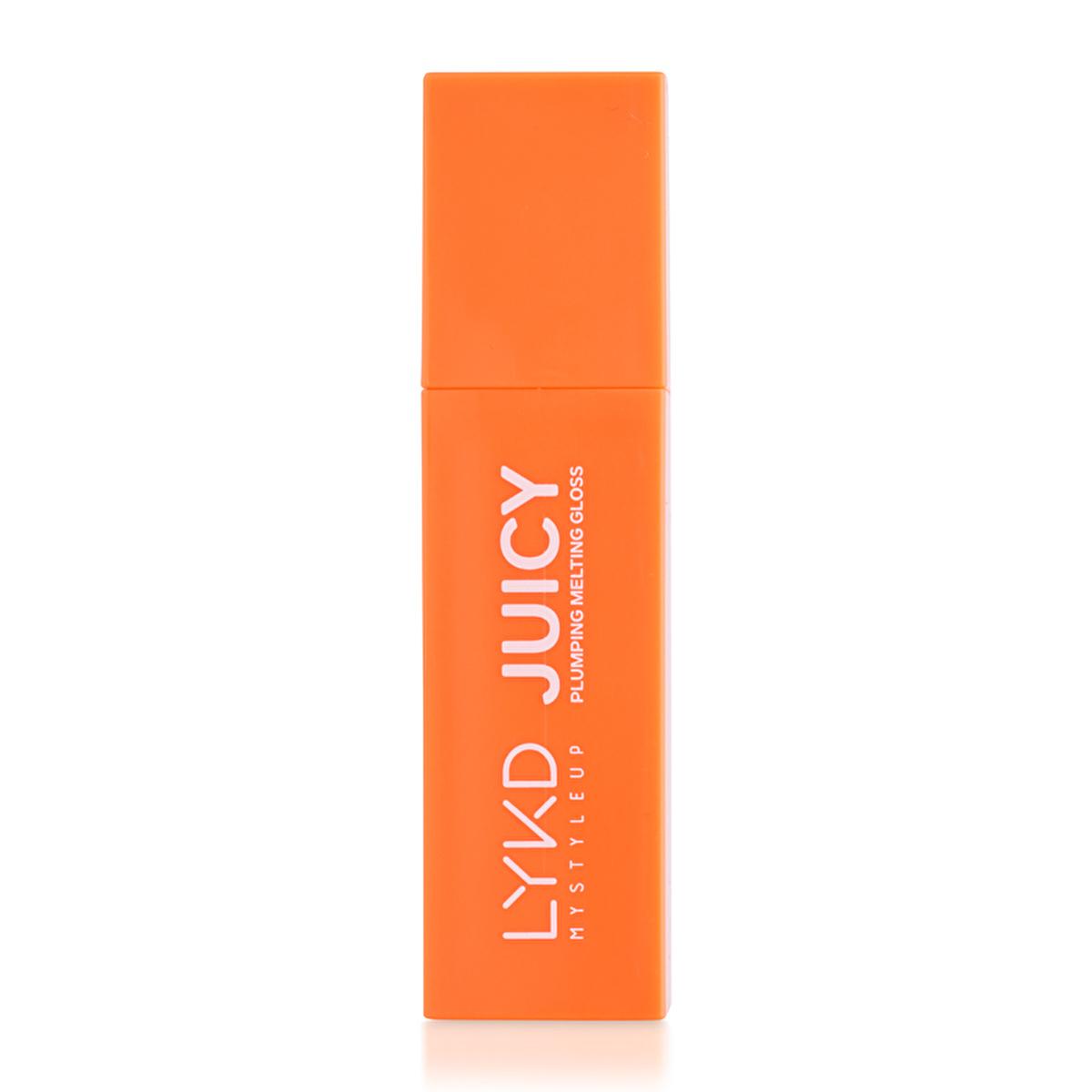 LYKD Juicy Melting Gloss Orange - Non-sticky, Vibrant Lip Color &amp; Nourishing Care