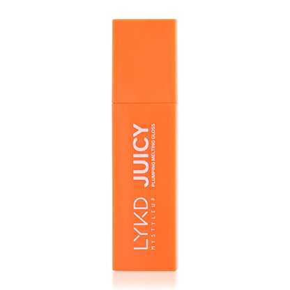 LYKD Juicy Melting Gloss Orange - Non-sticky, Vibrant Lip Color &amp; Nourishing Care