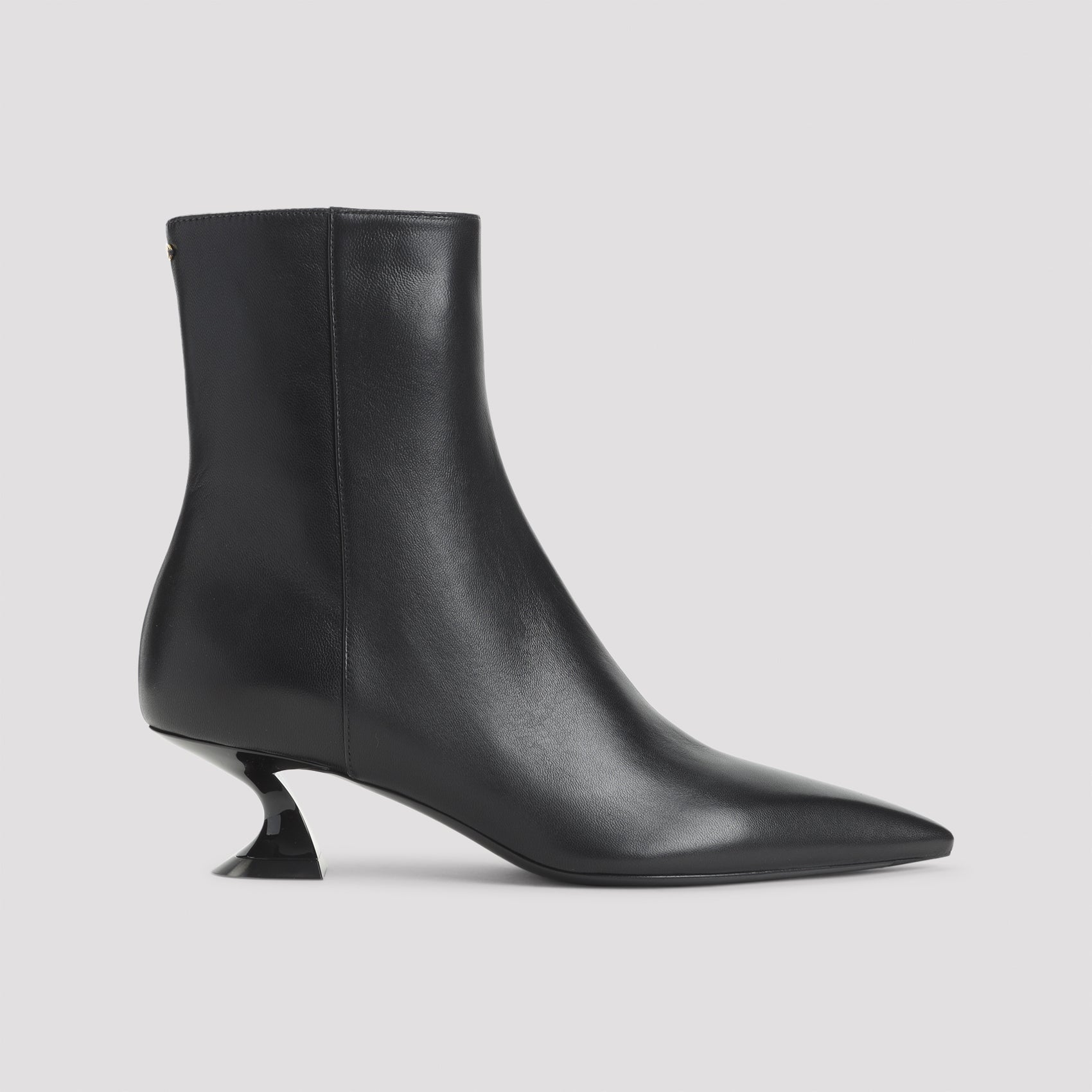LANVIN Mini Kitten Heel 50 mm Lambskin Ankle Boots