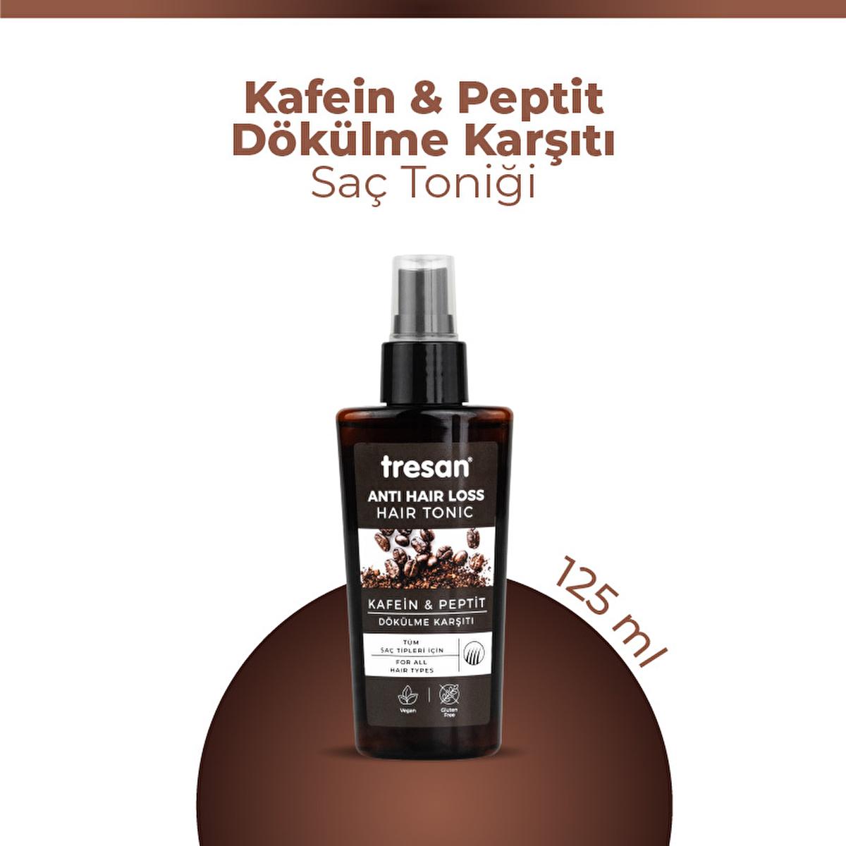 Tresan Caffeine &amp; Peptide Anti-Hair Loss Hair Tonic for Nourished, Thicker Hair - 4.23 fl oz
