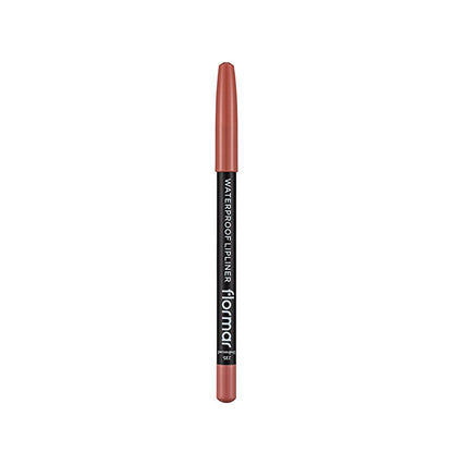 Flormar Waterproof Mat Lip Liner - Long-Lasting, High Pigment, Vitamin Enriched - 235 Undressed