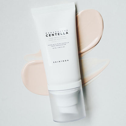 Skin1004 Madagascar Centella Sunscreen SPF 50+ PA++++ - Non-Greasy Moisturizing Sun Protection for Outdoor Activities