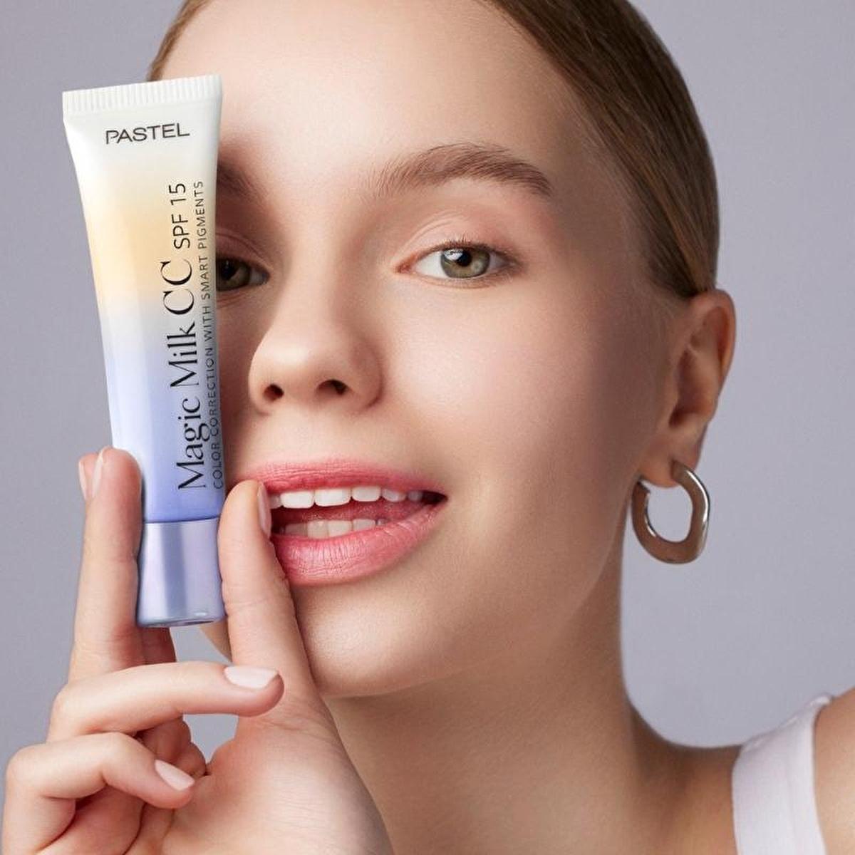 Pastel CC Cream - Color Adaptive, Moisturizing &amp; SPF 15 Skin Tone Evening Makeup