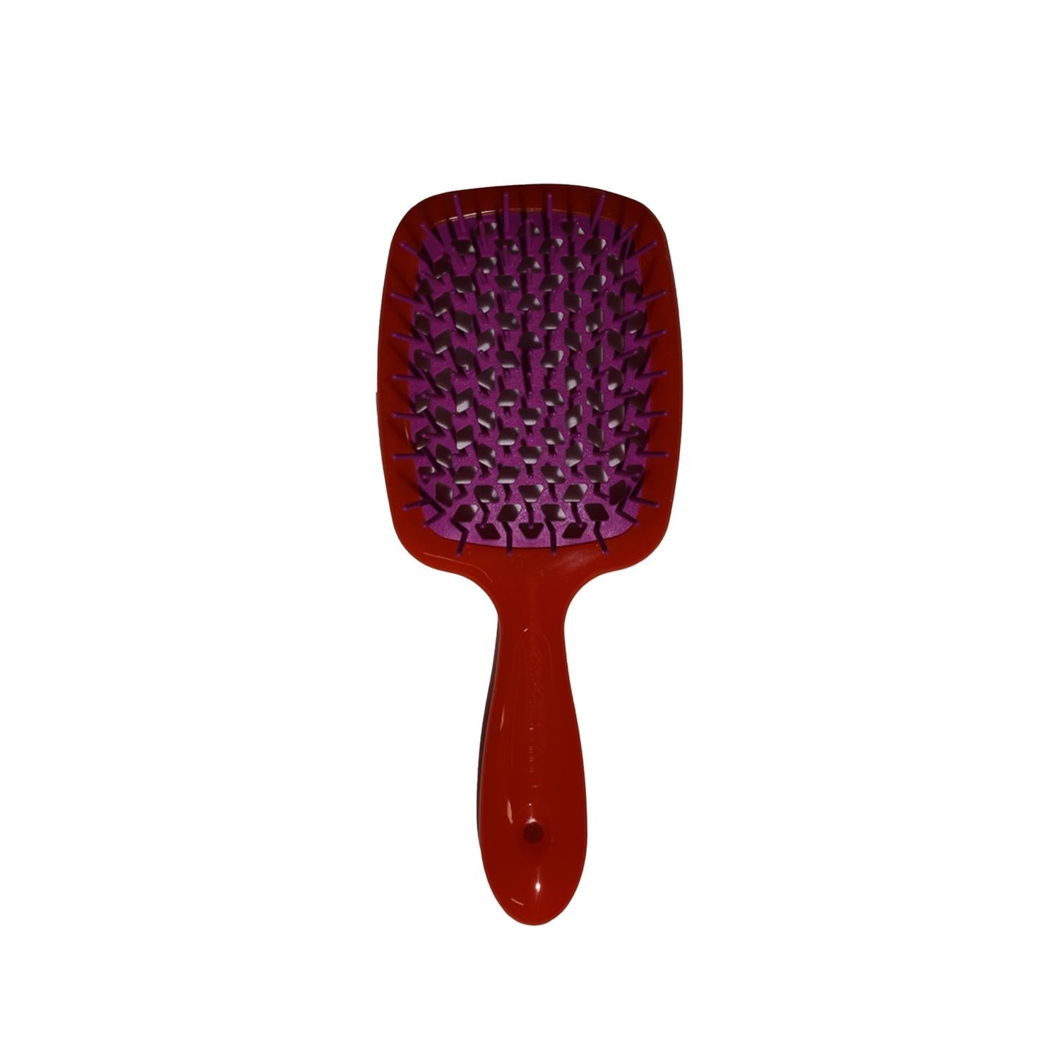 Janeke Superbrush Detangling Hairbrush in Orange &amp; Purple
