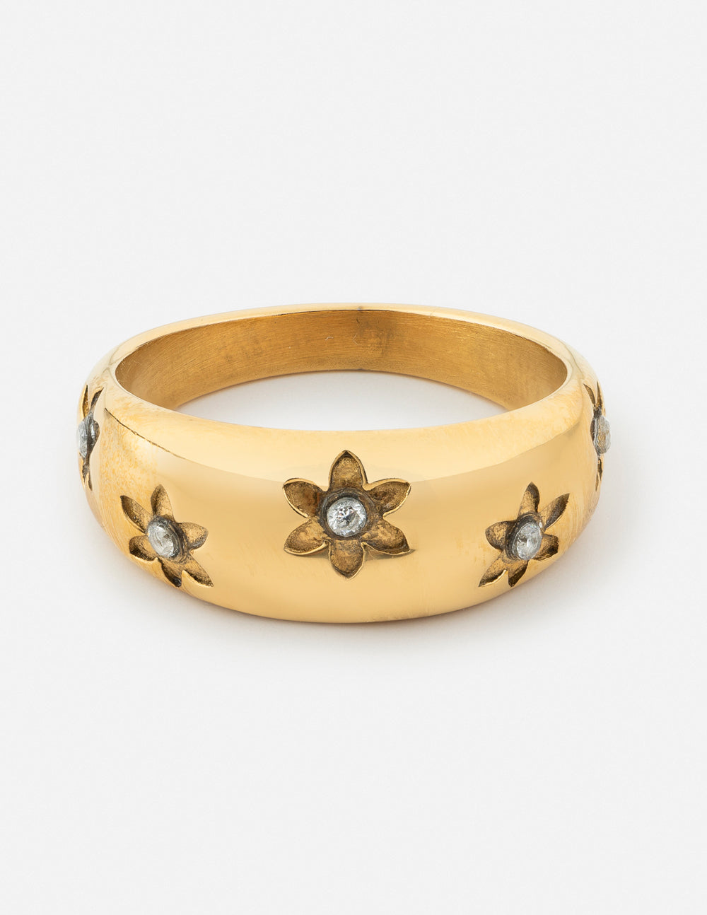 Floral Dome Ring