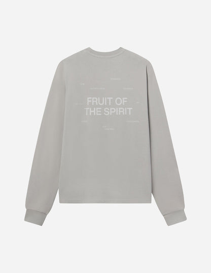 Fruit of the Spirit Grey LS Unisex Tee