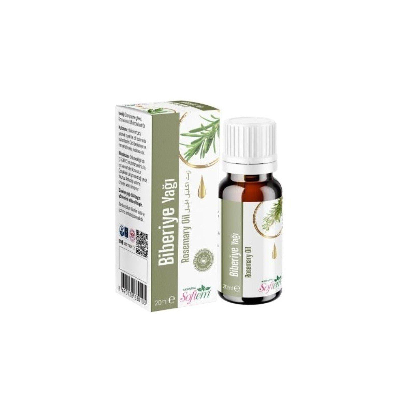 Softem Rosemary Oil for Hair &amp; Skin Care 20 ml