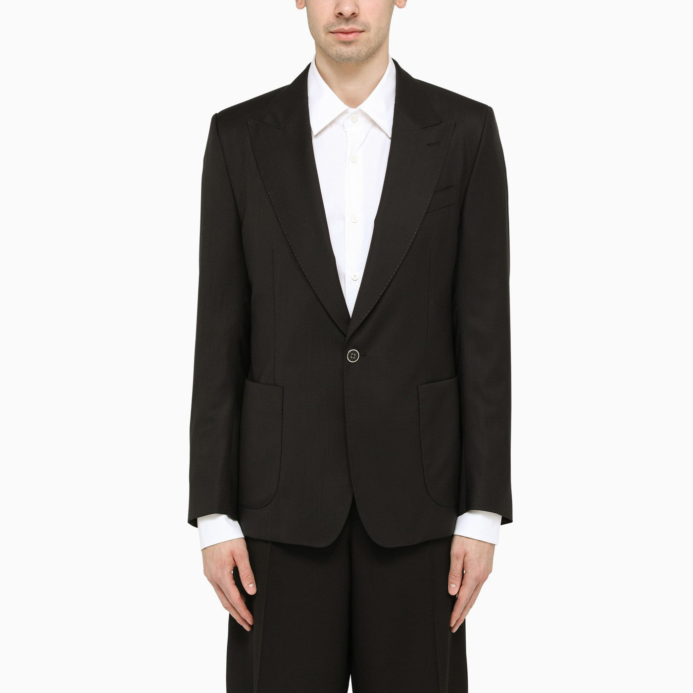 Dolce&amp;Gabbana Oversize Black Tuxedo Jacket