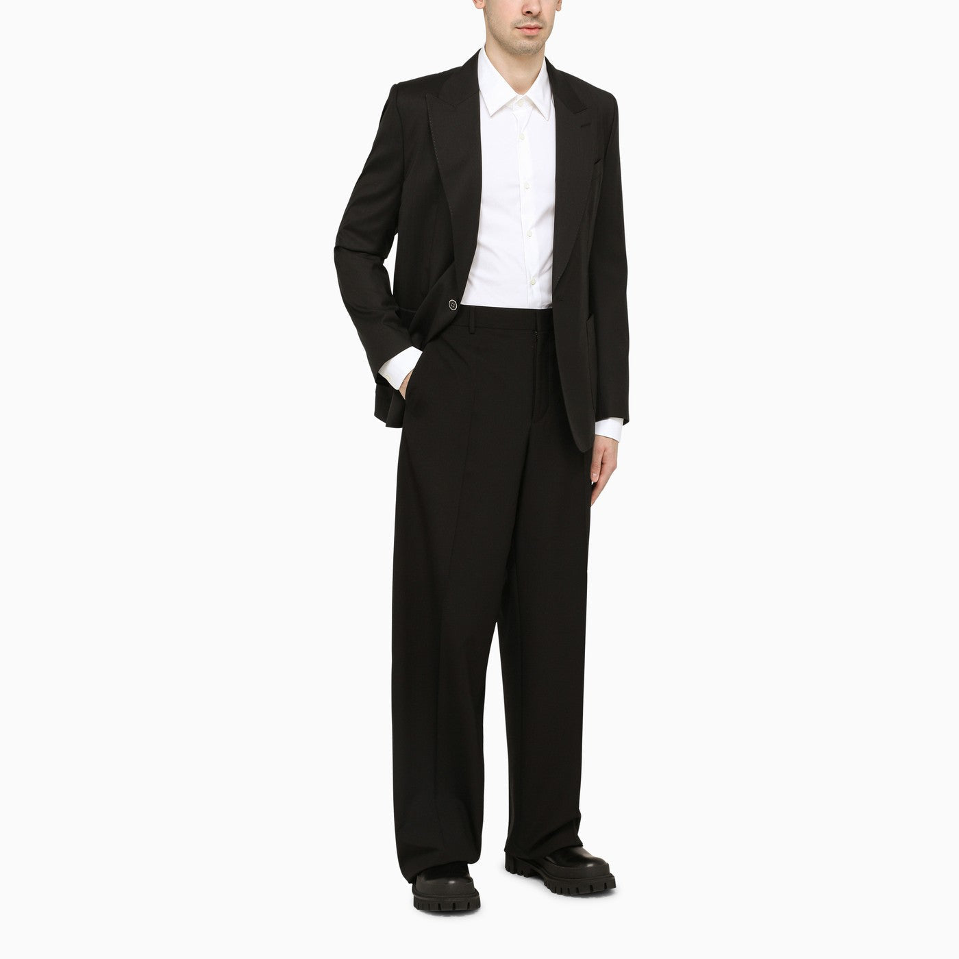 Dolce&amp;Gabbana Oversize Black Tuxedo Jacket