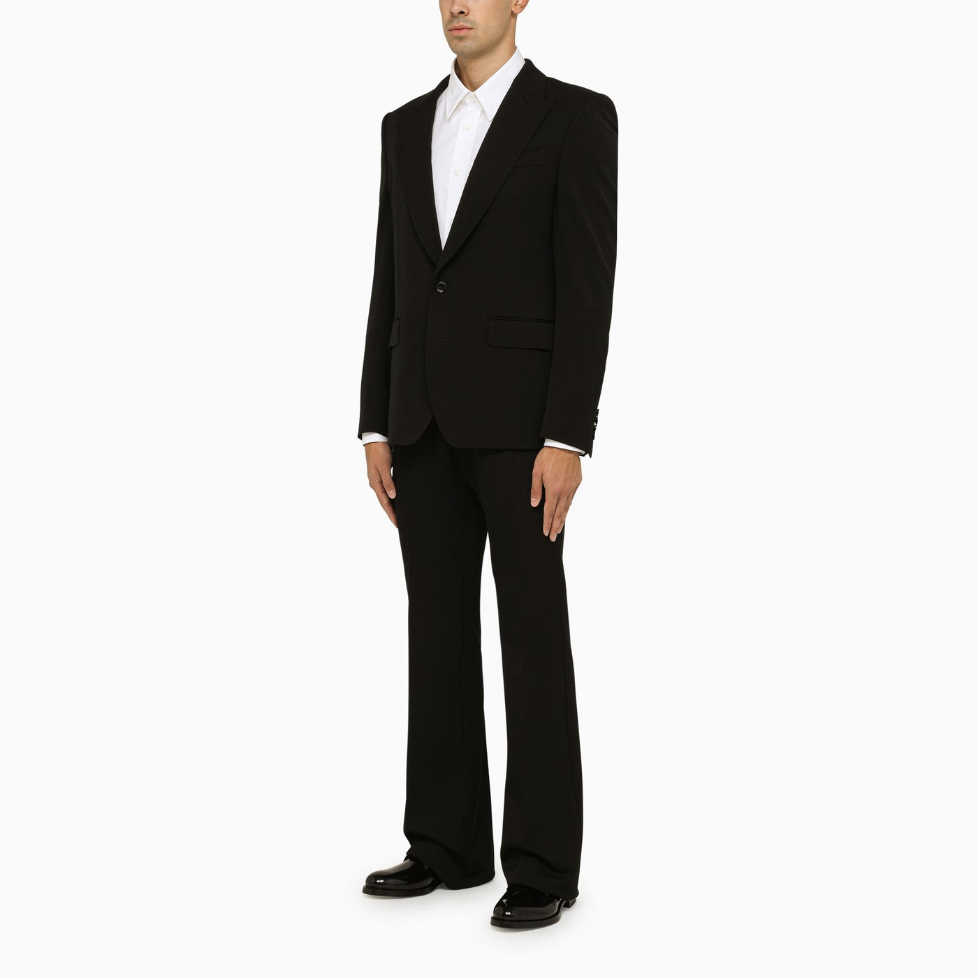 Dolce&amp;Gabbana Classic Single Breasted Black Jacket