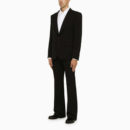 Dolce&amp;Gabbana Classic Single Breasted Black Jacket