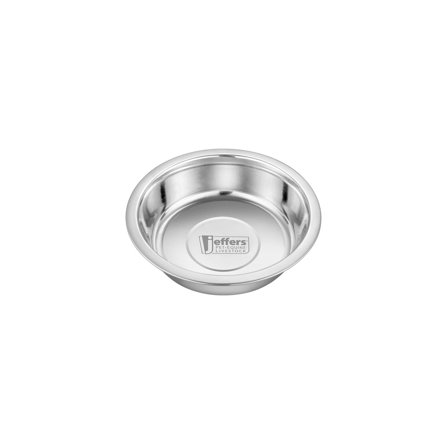 Jeffers Heavy Weight Stainless Steel Pet Bowls – Durable Pet Food &amp; Water Dish, Chew-Resistant, Dishwasher Safe