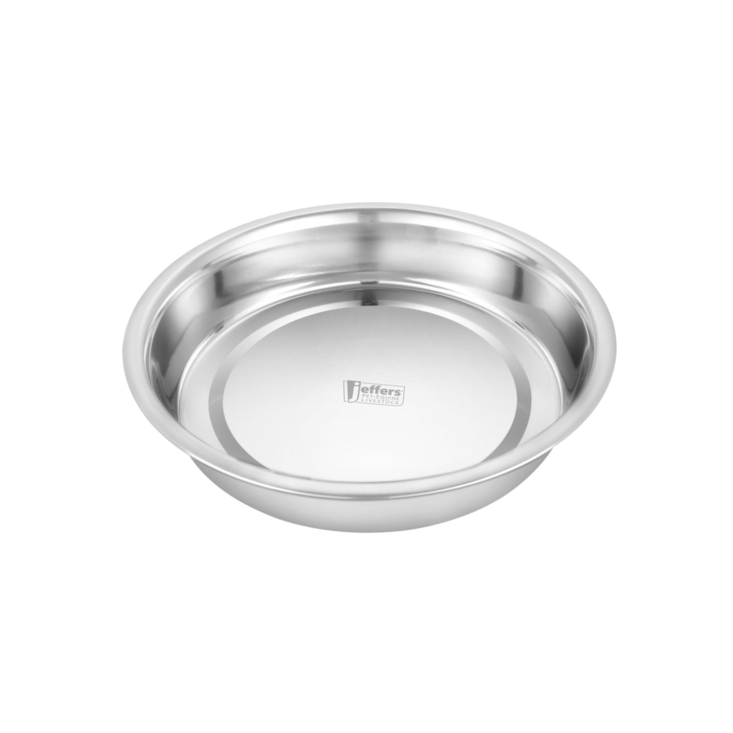 Jeffers Heavy Weight Stainless Steel Pet Bowls – Durable Pet Food &amp; Water Dish, Chew-Resistant, Dishwasher Safe