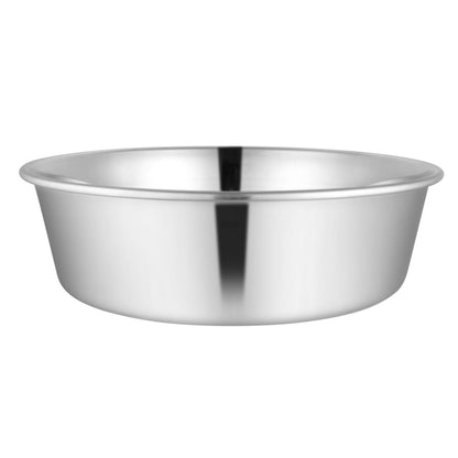 Jeffers Heavy Weight Stainless Steel Pet Bowls – Durable Pet Food &amp; Water Dish, Chew-Resistant, Dishwasher Safe