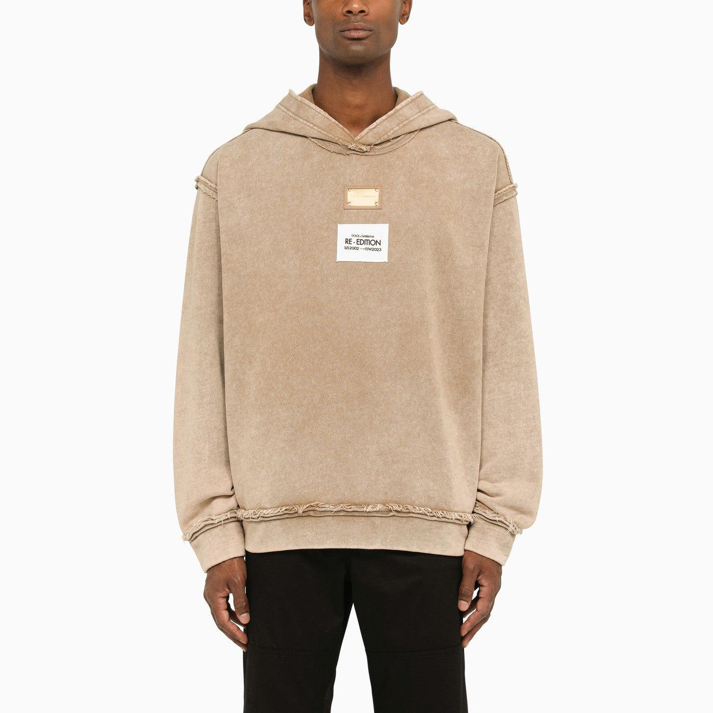 Dolce&amp;Gabbana Vintage Effect Re Edition Hoodie