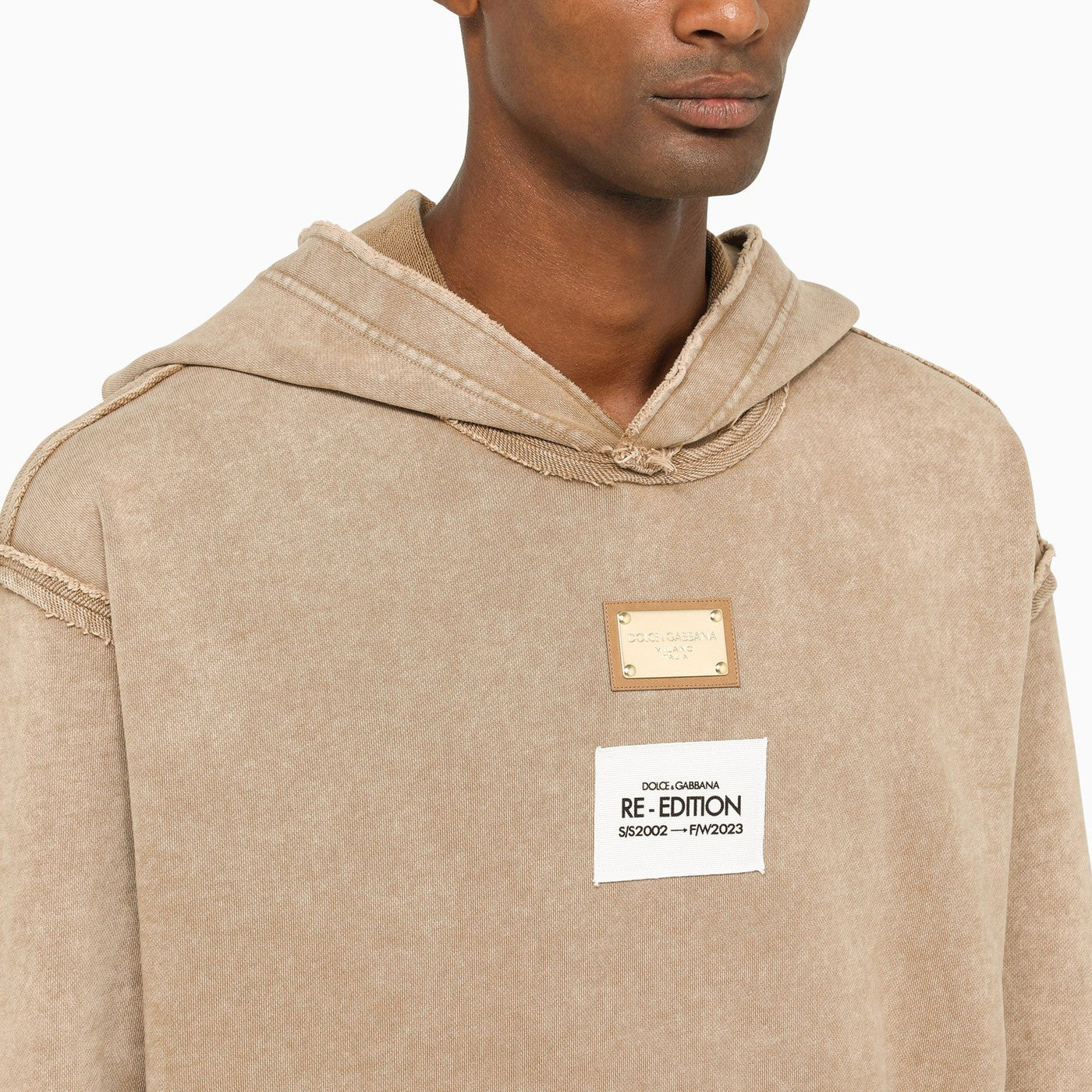 Dolce&amp;Gabbana Vintage Effect Re Edition Hoodie