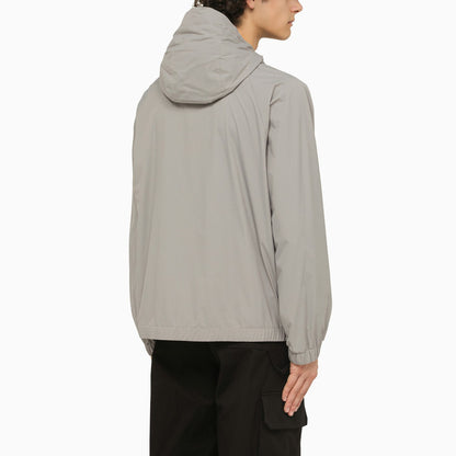 Dolce&amp;Gabbana Lightweight Grey Hooded Jacket