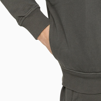 Dolce&amp;Gabbana Grey Sweatshirt Hoodie With Logo