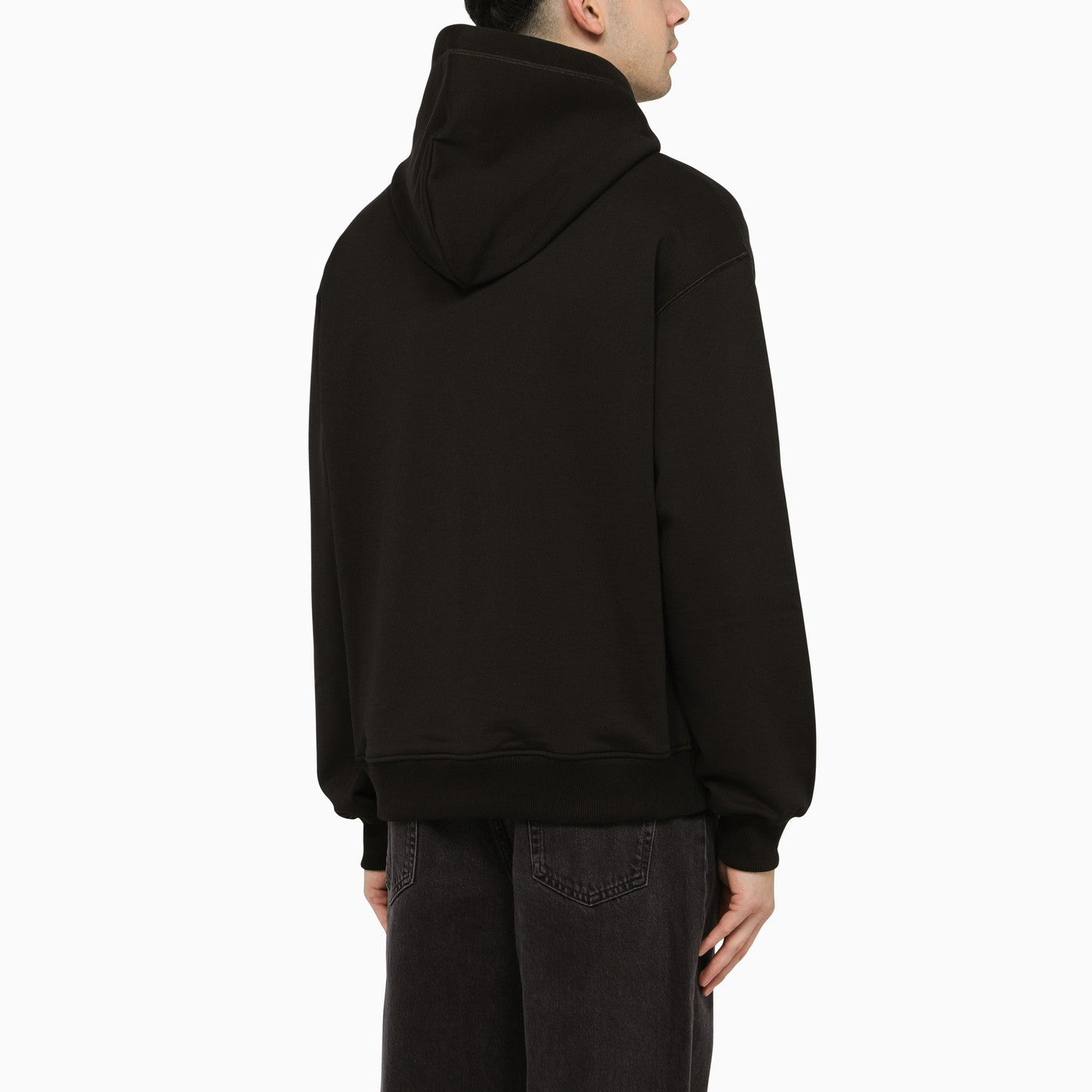 Dolce&amp;Gabbana Black Hoodie With Logo