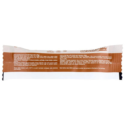 Life In Carob &amp; Hazelnut Fruit Bar Healthy Snack 35g