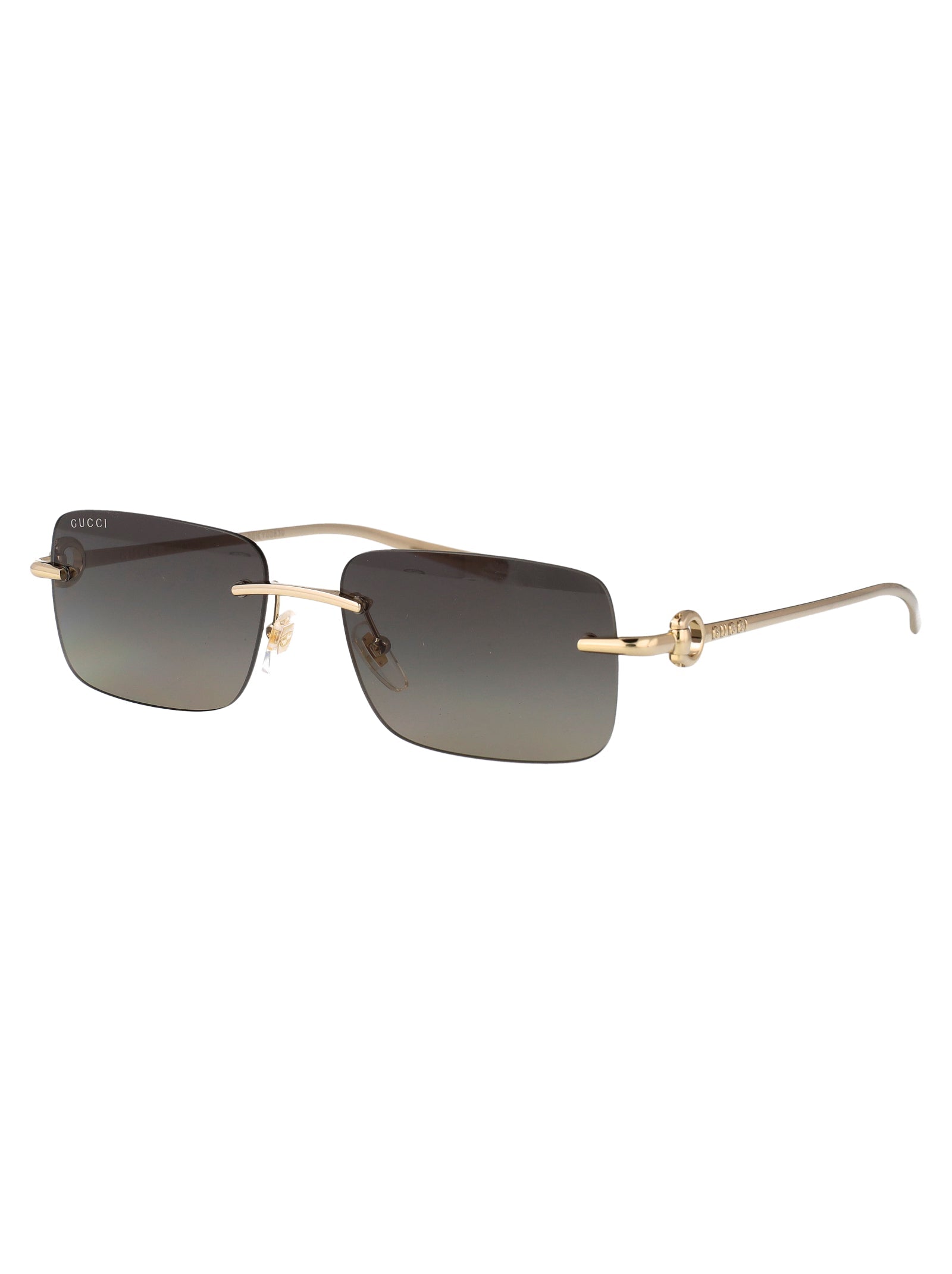 GUCCI Sleek Metal Sunglasses for Men - Model GG1703S