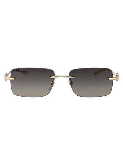 GUCCI Sleek Metal Sunglasses for Men - Model GG1703S