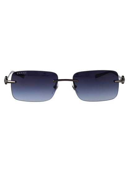 GUCCI Sleek Metal Frame Sunglasses for Men