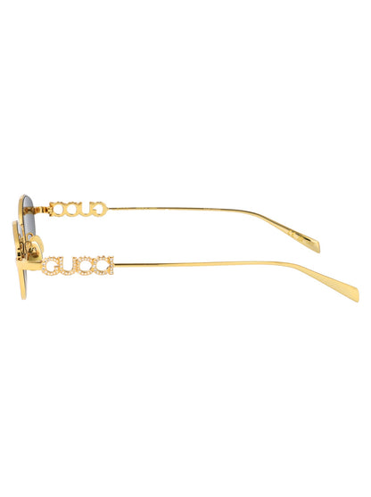 GUCCI Luxury Metallic Sunglasses for Women