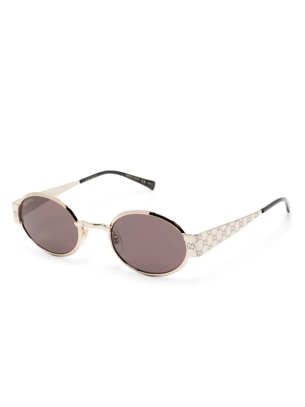 GUCCI Classic Metal Frame Sunglasses for Men