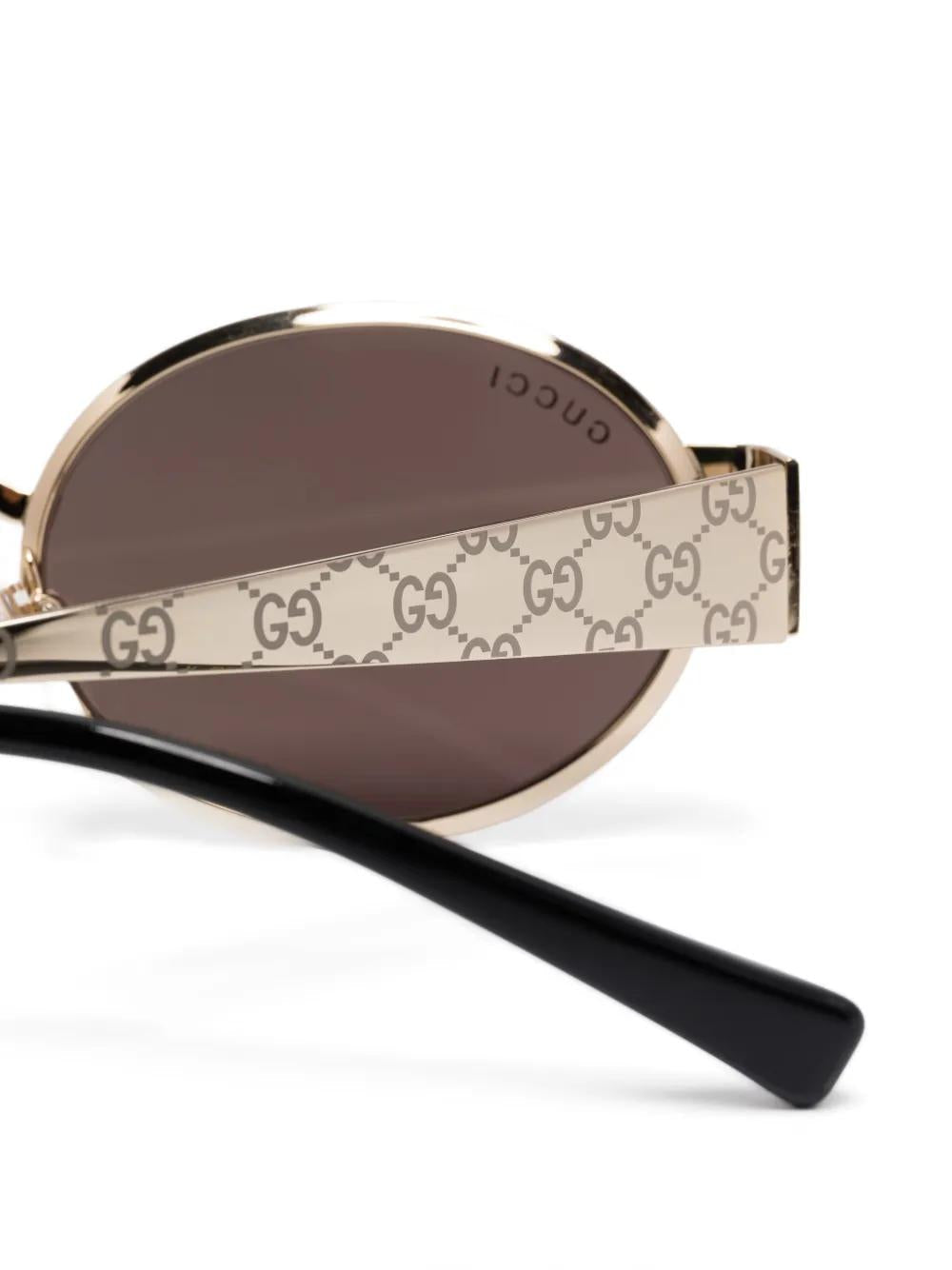 GUCCI Classic Metal Frame Sunglasses for Men