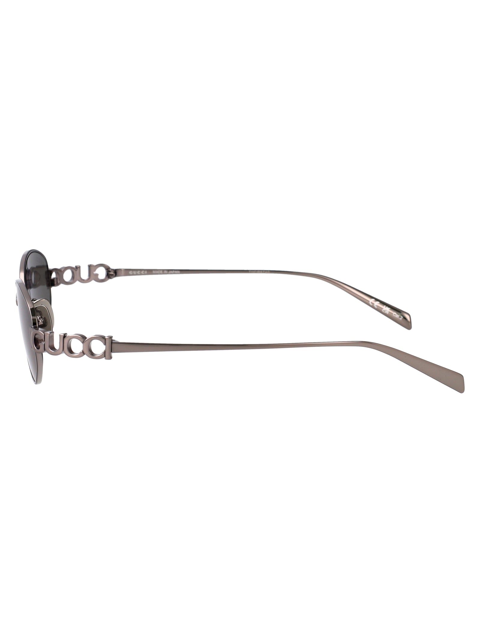 GUCCI Chic Round Metal Sunglasses for Women