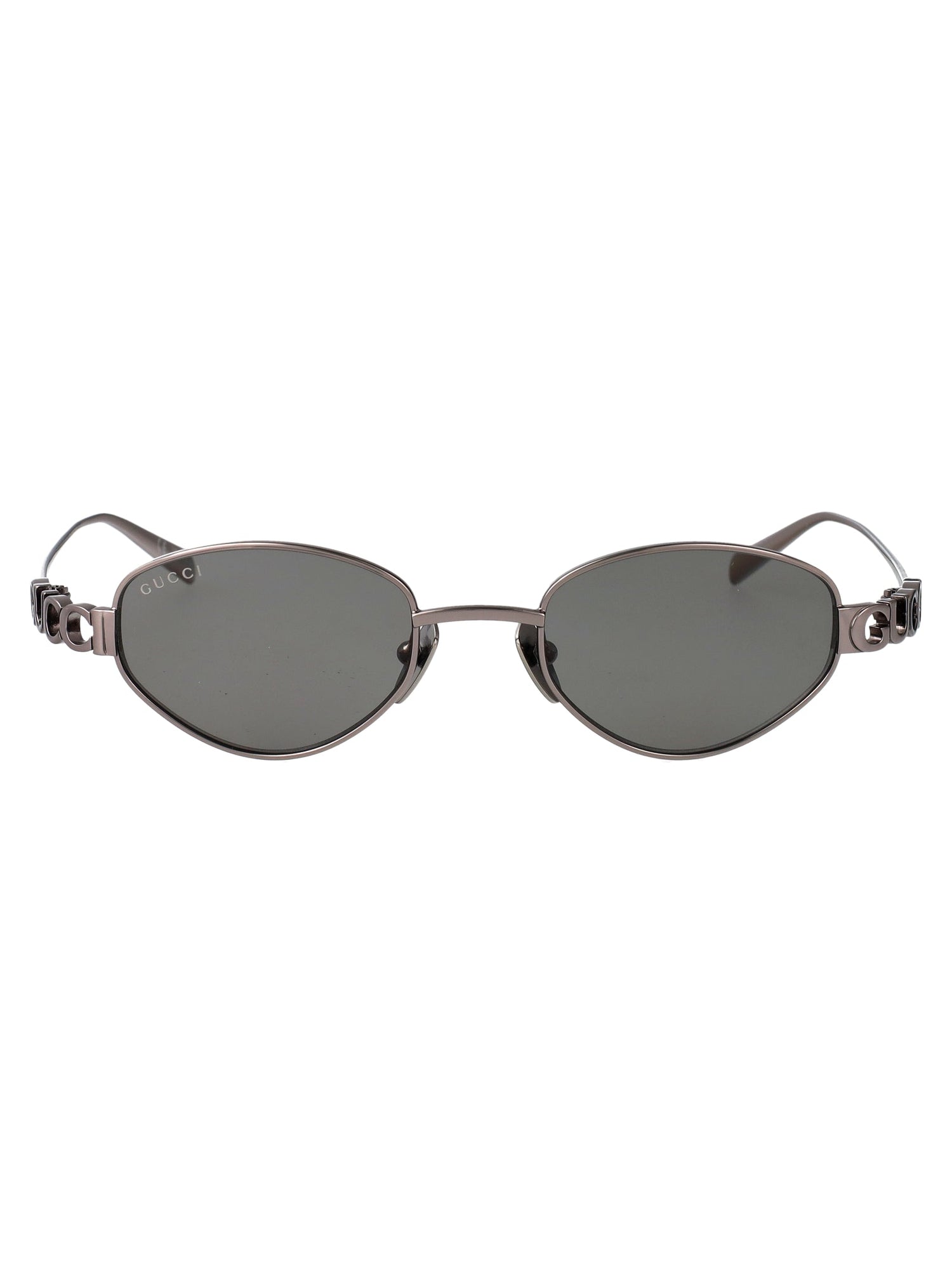 GUCCI Chic Round Metal Sunglasses for Women