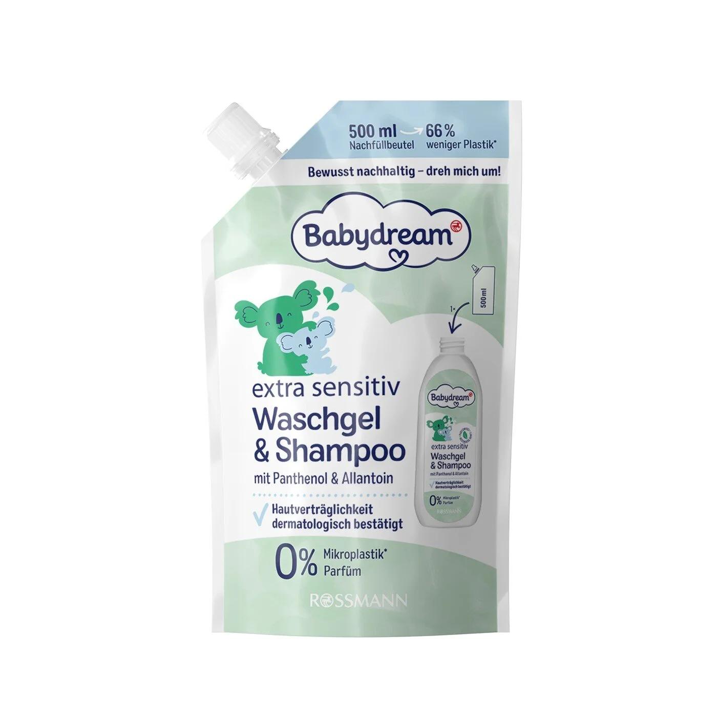 Babydream Extra Sensitive Hair &amp; Body Shampoo 500ml
