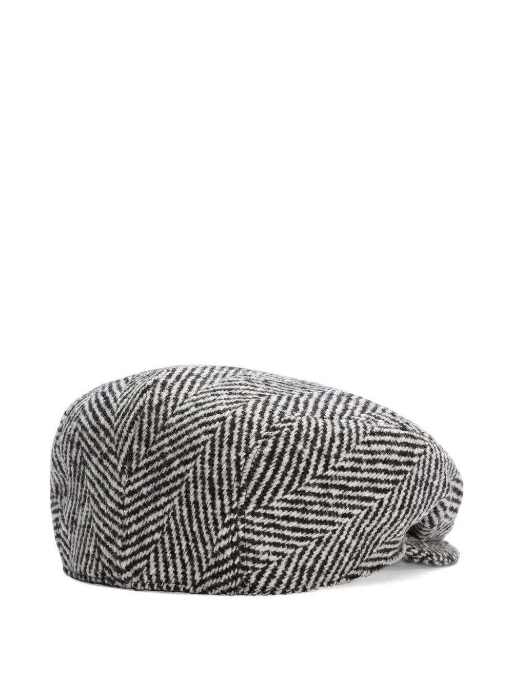 DOLCE &amp; GABBANA Chevron Flat Cap for Men - FW25 Collection