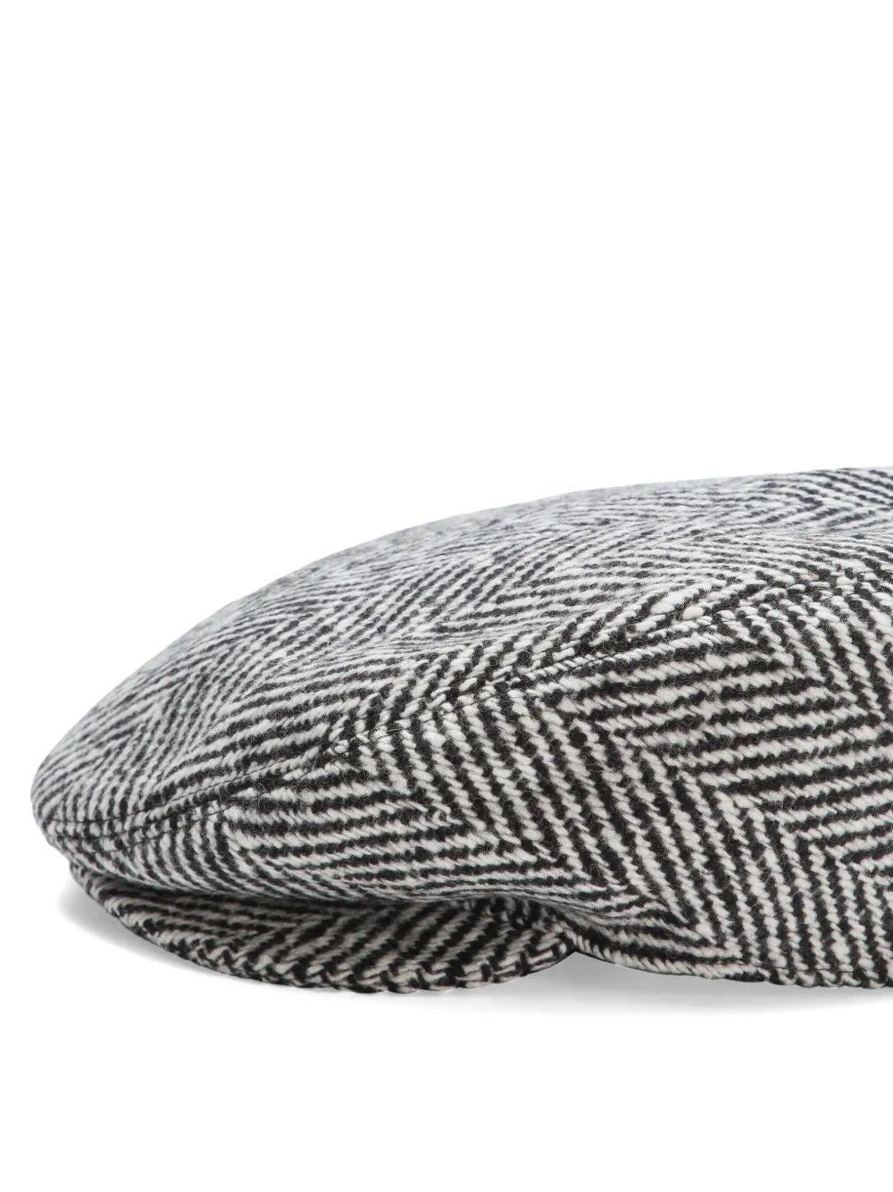 DOLCE &amp; GABBANA Chevron Flat Cap for Men - FW25 Collection