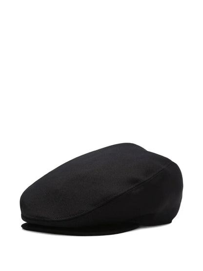 DOLCE &amp; GABBANA Shetland Wool Flat Cap for Men