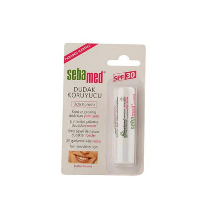 Sebamed Lip Defense SPF 30: Ultimate Sun Protection &amp; Moisturizing Lip Balm for Dry, Chapped Lips - Broad Spectrum Sunscreen